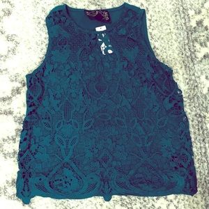 Anthropologie Lace Top